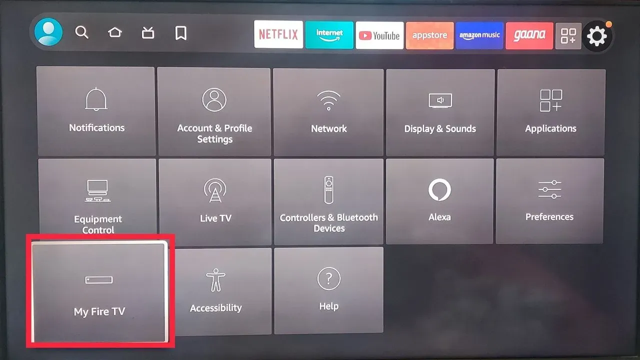 Image showing Selection of My Fire TV